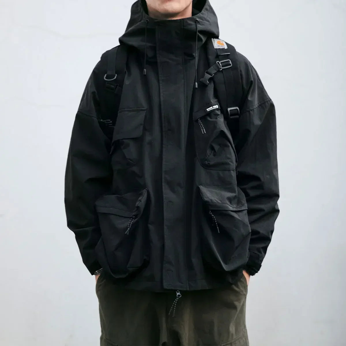 Mannen Windbreaker Jas Overcast