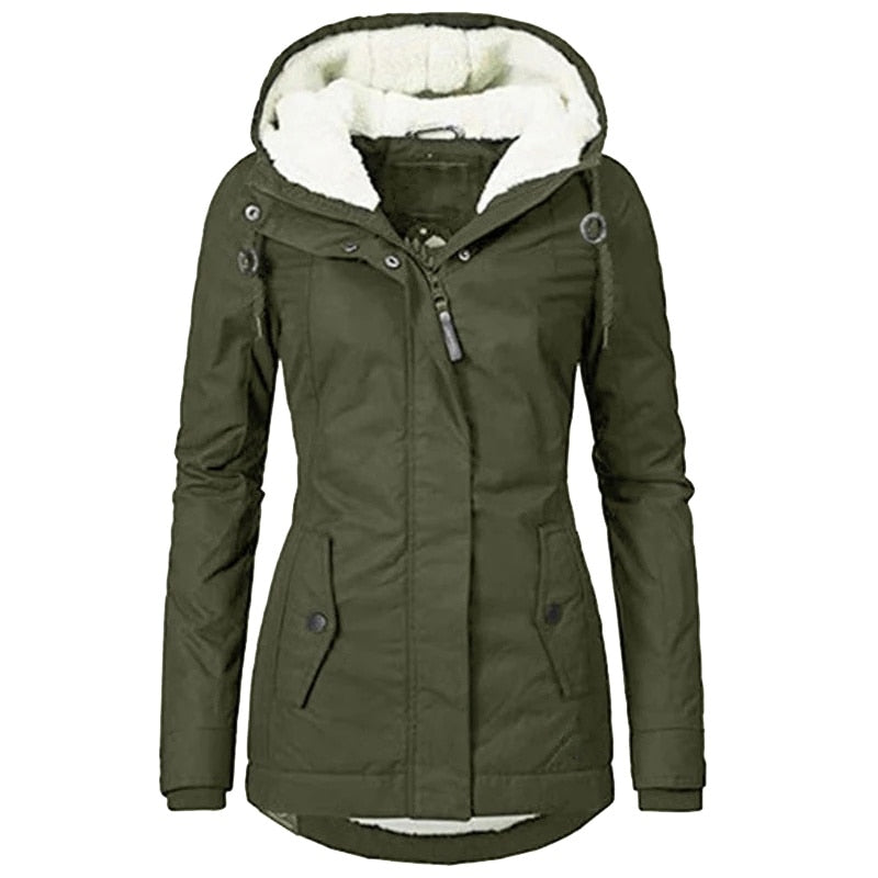 Dames Parka Winterjas | Sherpa Gevoerd