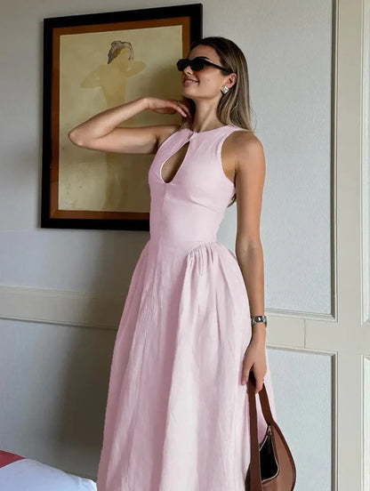 Viena Sunset Midi Dress