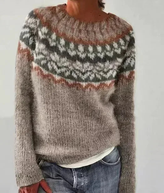 Dames Wolltrui Comfortabel | Pullover