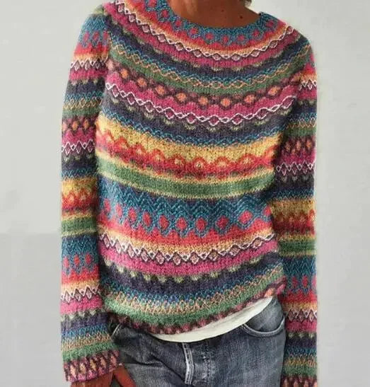 Dames Wolltrui Comfortabel | Pullover