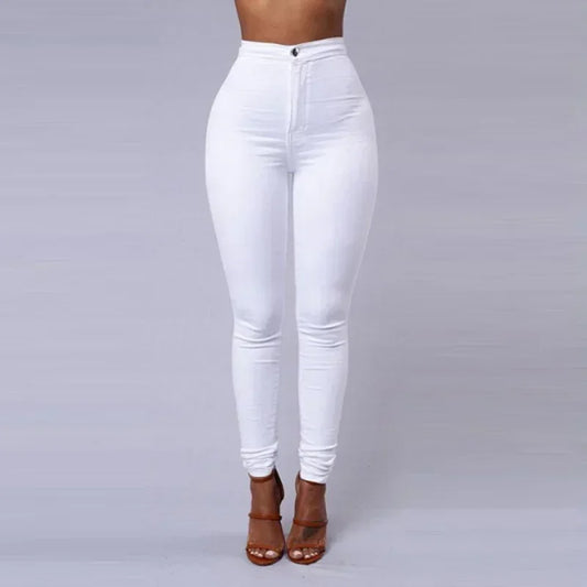 The Solid Skinny Stretch Jeans