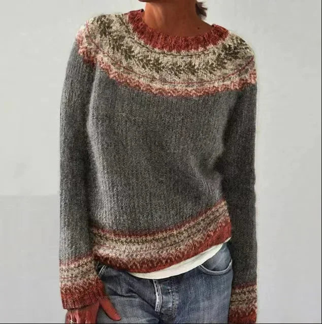 Dames Wolltrui Comfortabel | Pullover