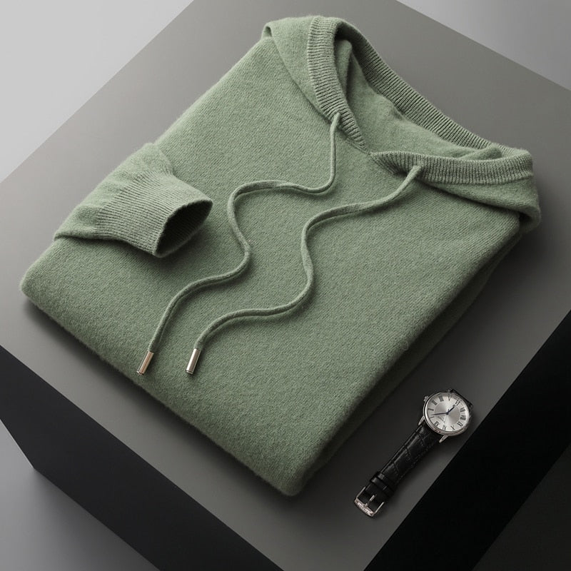 Unisex Hoodie Merino Wol