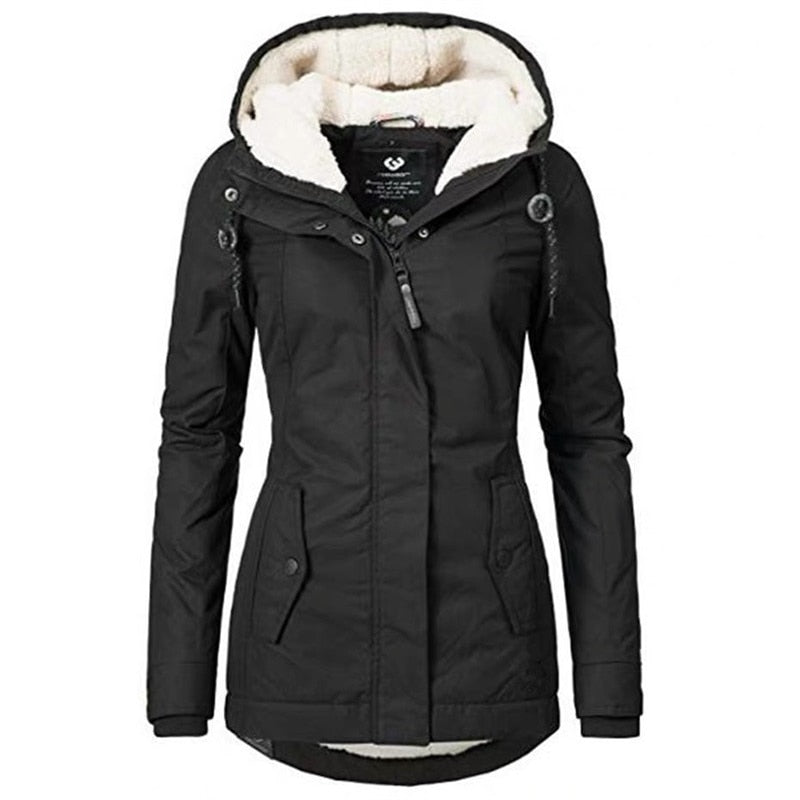 Dames Parka Winterjas | Sherpa Gevoerd
