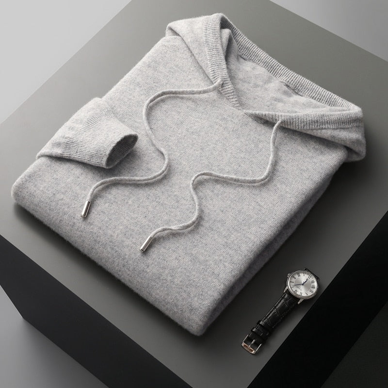 Unisex Hoodie Merino Wol