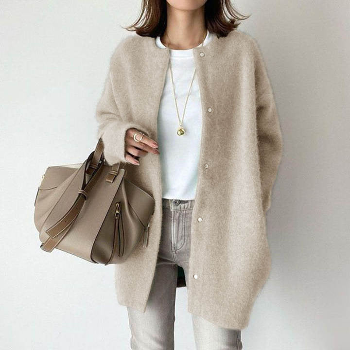 Sofia Cardigan Wol | Met Zakken