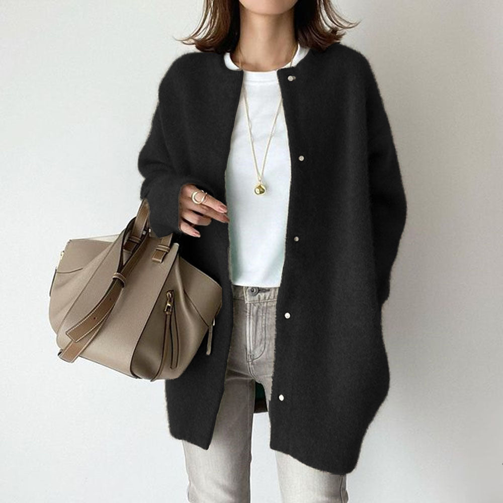 Sofia Cardigan Wol | Met Zakken