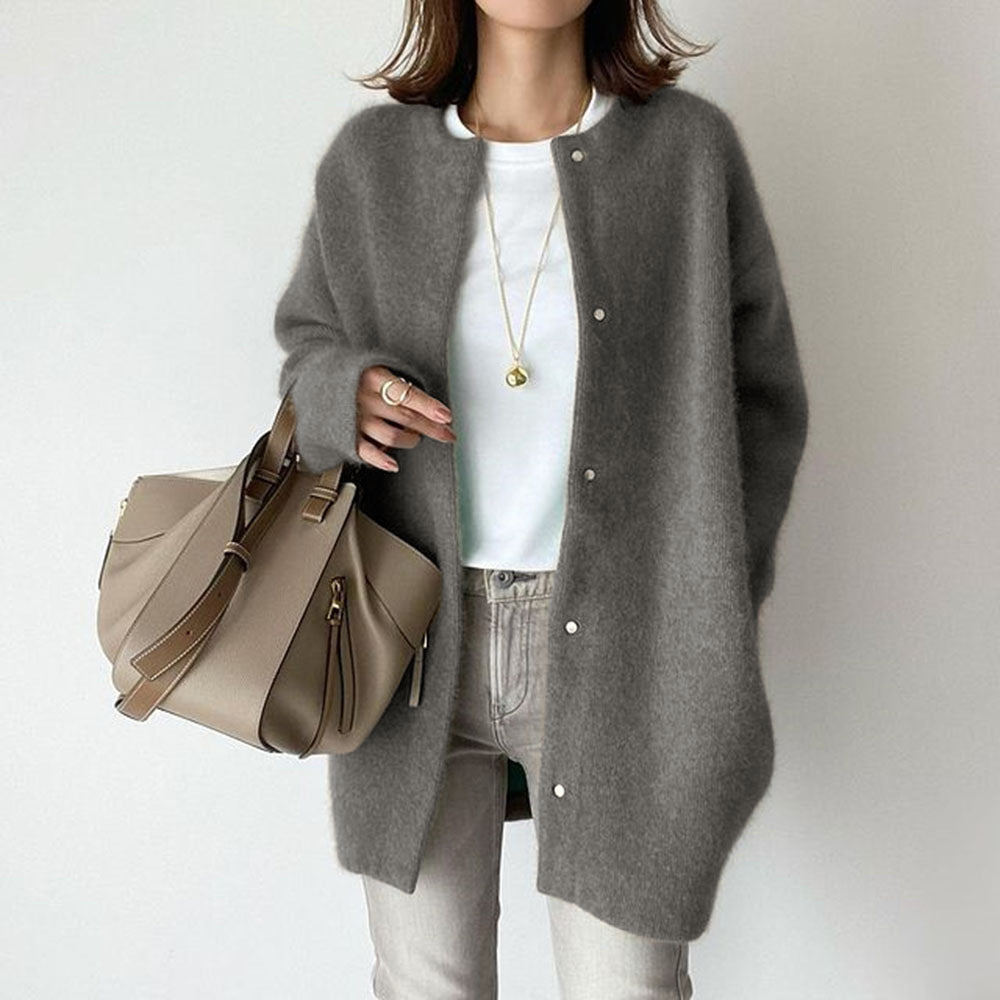 Sofia Cardigan Wol | Met Zakken