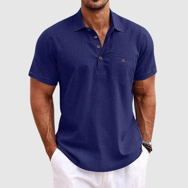 The Naro Linen Polo