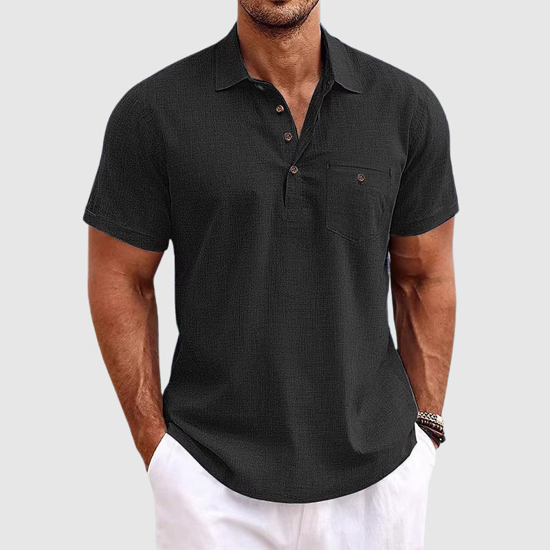 The Naro Linen Polo