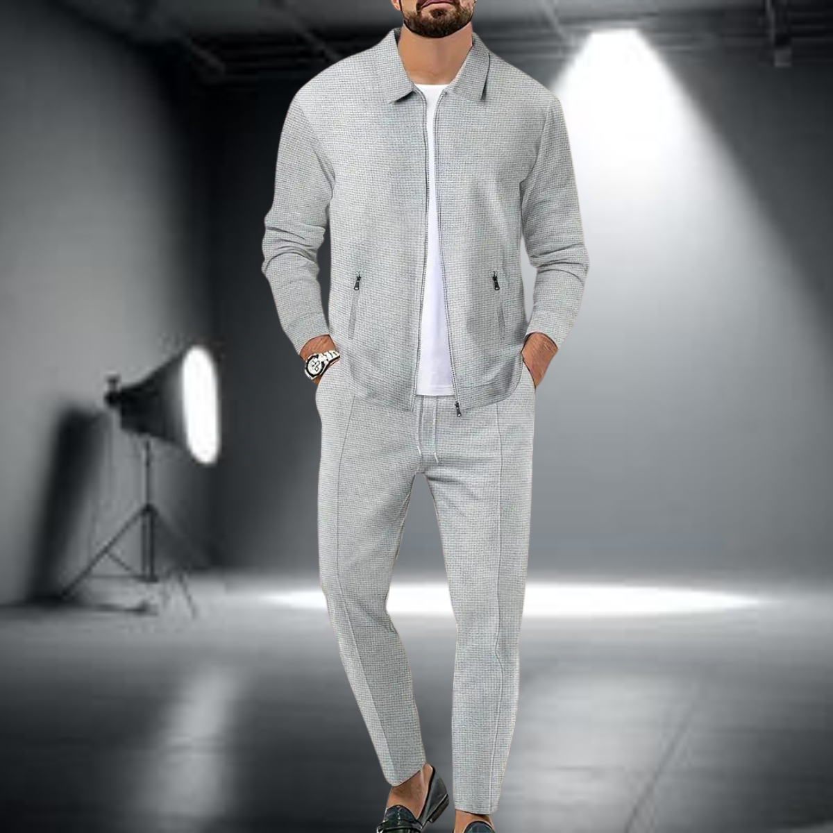 Heren Trainingspak Set | Full-Zip