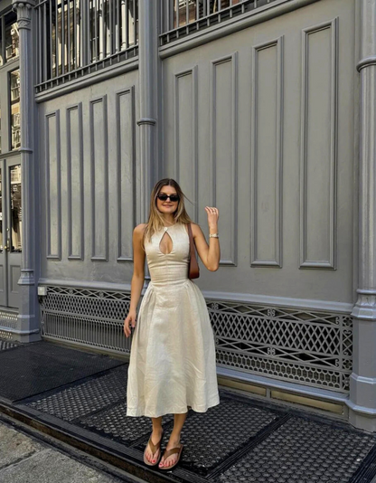 Viena Sunset Midi Dress