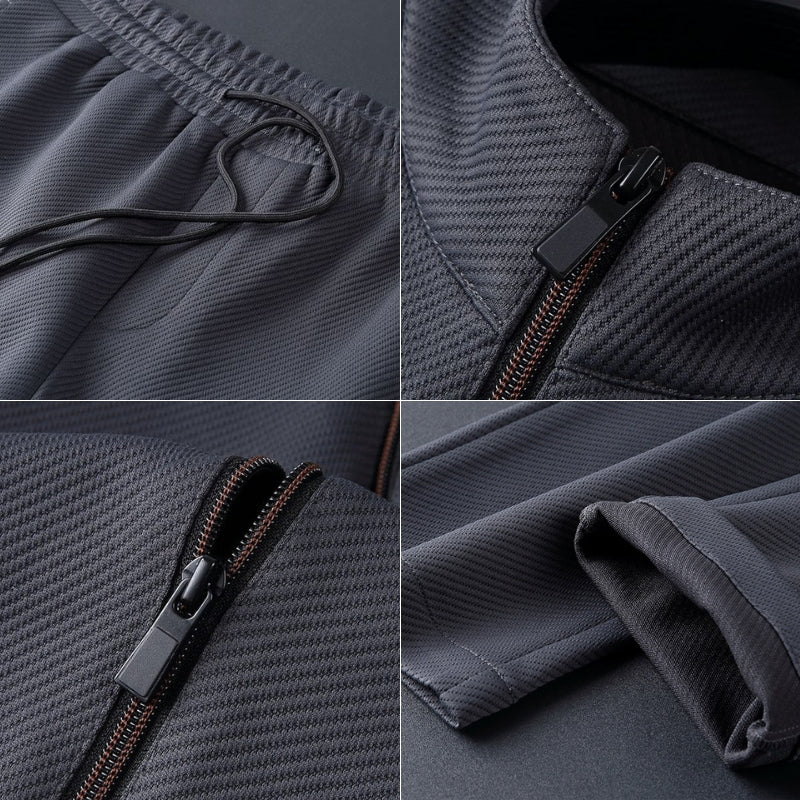Heren trainingspak set Lycra — premium kwaliteit