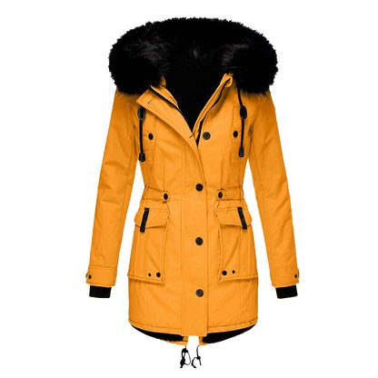 Dames Winterjas Met Capuchon | Lange Warme Jas
