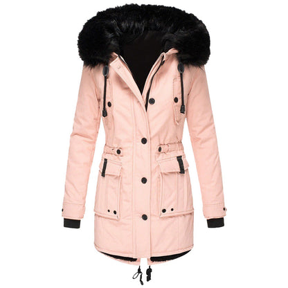 Dames Winterjas Met Capuchon | Lange Warme Jas