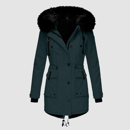 Dames Winterjas Met Capuchon | Lange Warme Jas