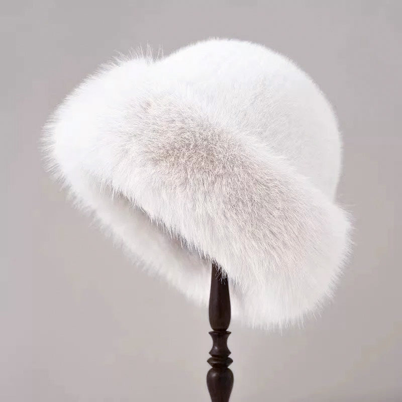 Dames bontmuts winter — Valentina stijl