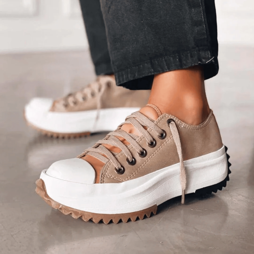 Dames Sneakers Canvas Plateau Zool