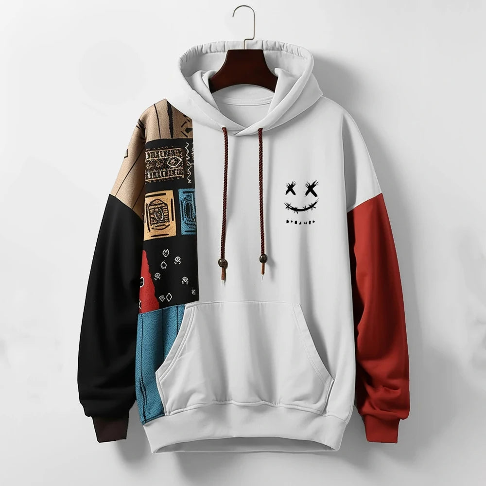 Underground Hoodie Contrasterend | Katoenmix