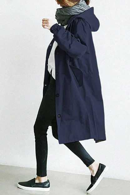 Anna Trenchcoat met Capuchon