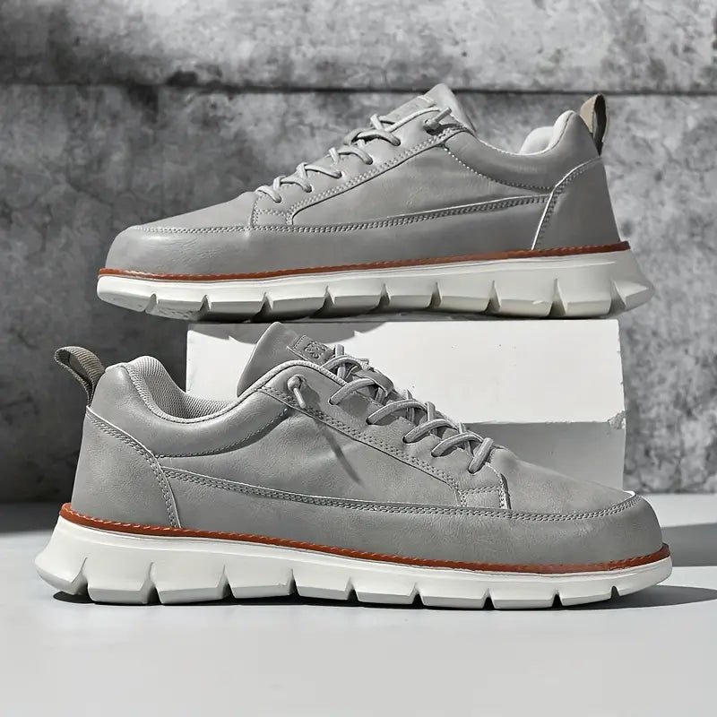 Heren Leren Sneakers Orthopedisch