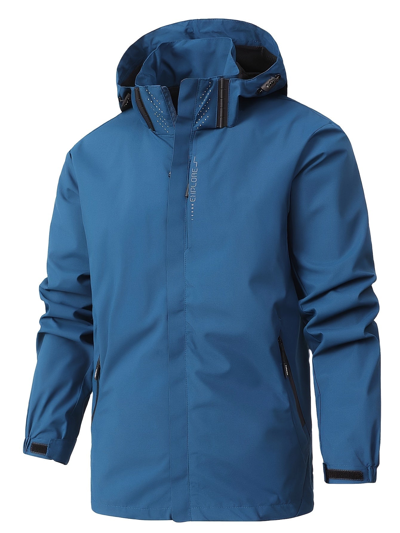 Heren losse buitenfietsen casual mode capuchon trui windjacke jack