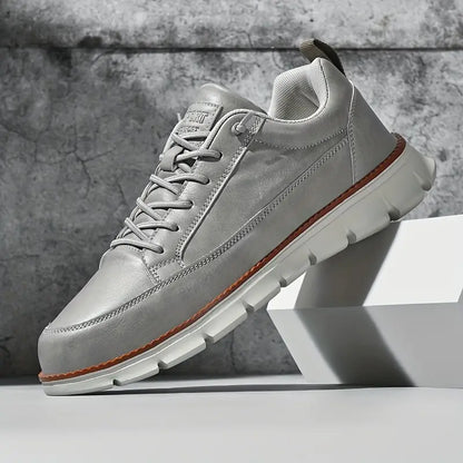 Heren Leren Sneakers Orthopedisch