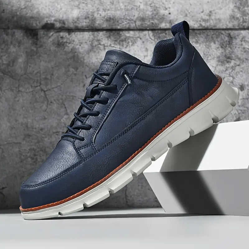 Heren Leren Sneakers Orthopedisch