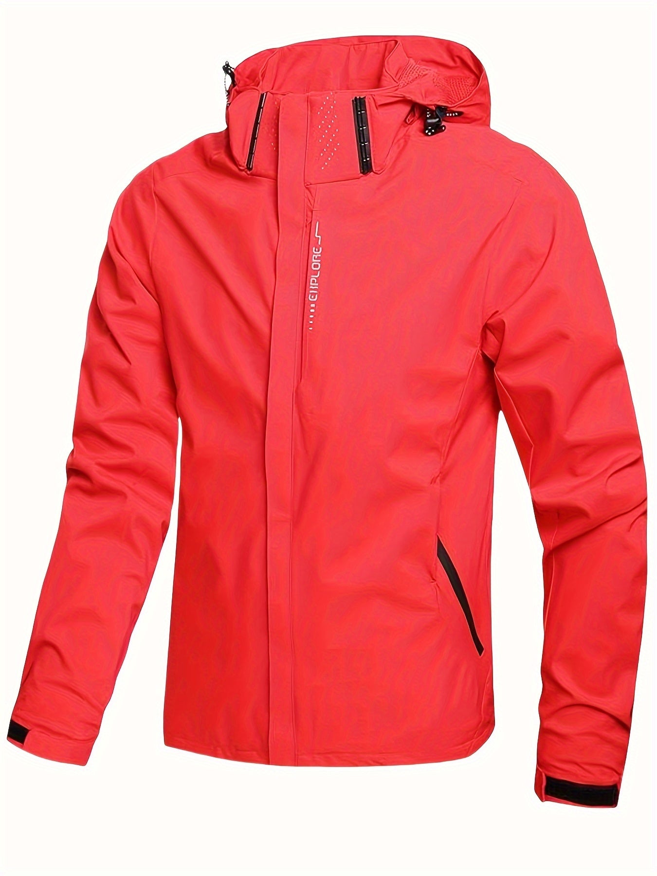 Heren losse buitenfietsen casual mode capuchon trui windjacke jack