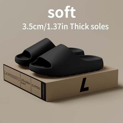 Zachte EVA-sandalen voor heren - lichtgewicht, instapschoenen met open teen voor binnen/buiten gebruik, strand- en zomerschoenen, casual schoenen | minimalistisch ontwerp | lichtgewicht schoeisel