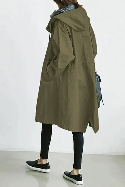 Anna Trenchcoat met Capuchon