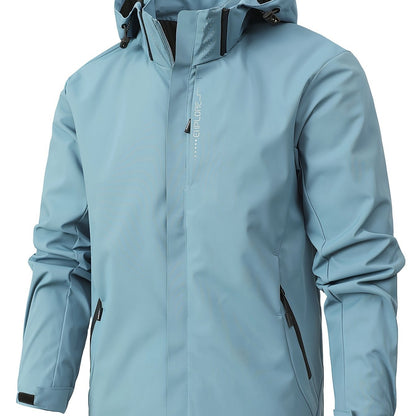 Heren losse buitenfietsen casual mode capuchon trui windjacke jack