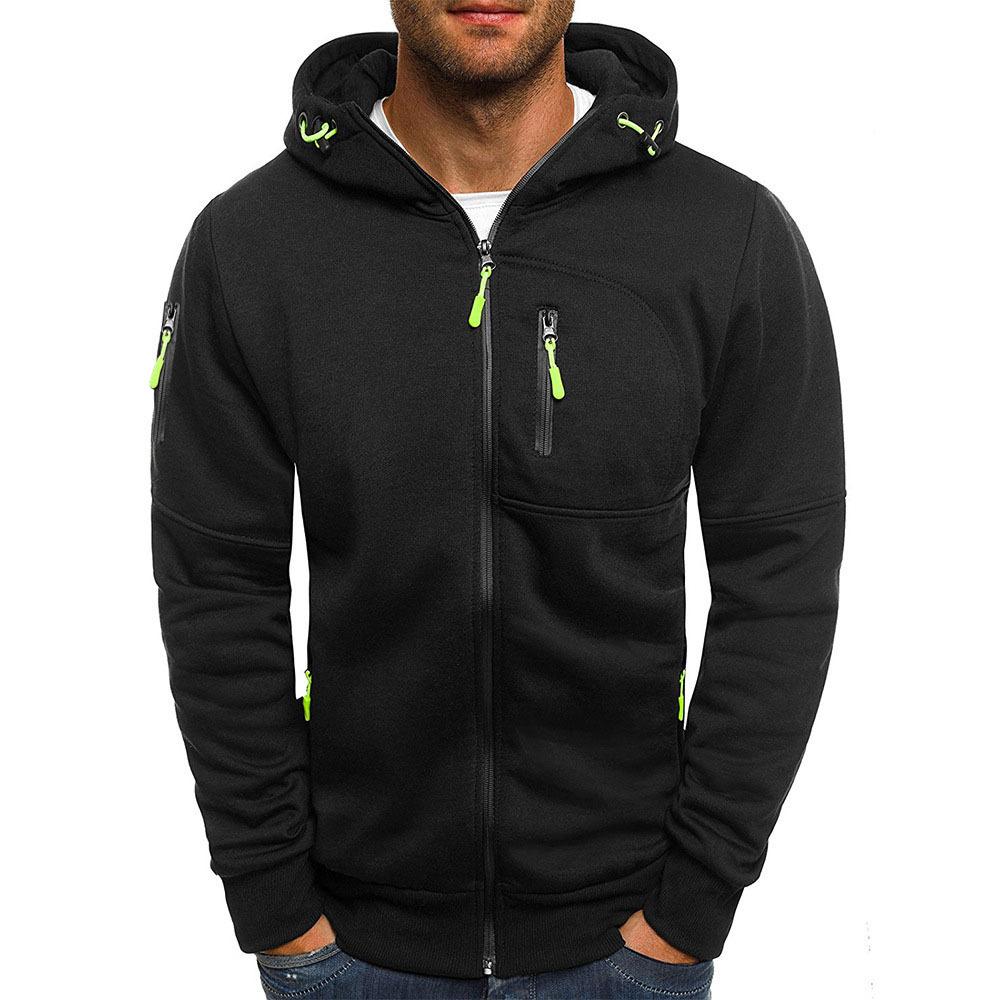 Heren Hoodie-Jack | Sweatvest met Capuchon