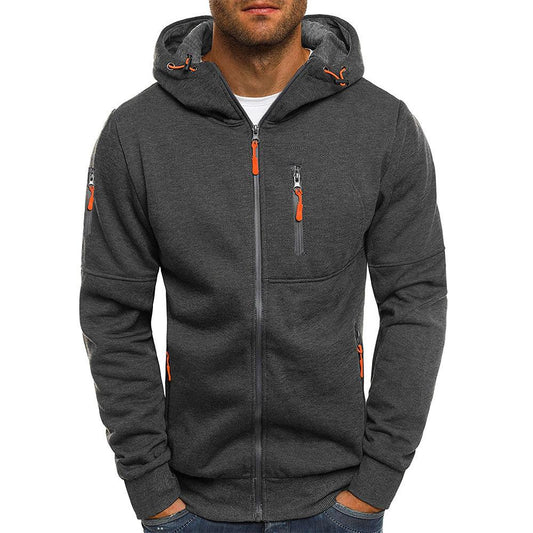 Heren Hoodie-Jack | Sweatvest met Capuchon