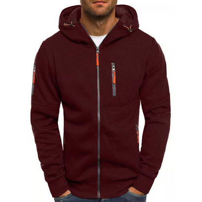 Heren Hoodie-Jack | Sweatvest met Capuchon