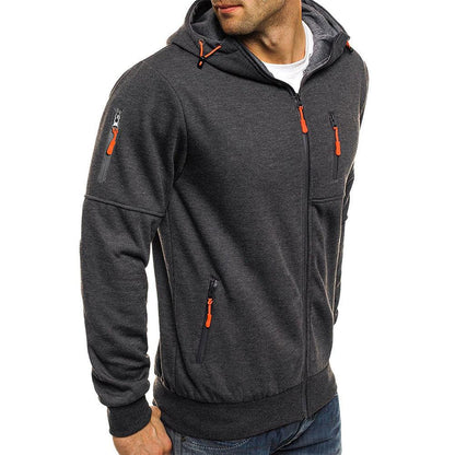 Heren Hoodie-Jack | Sweatvest met Capuchon