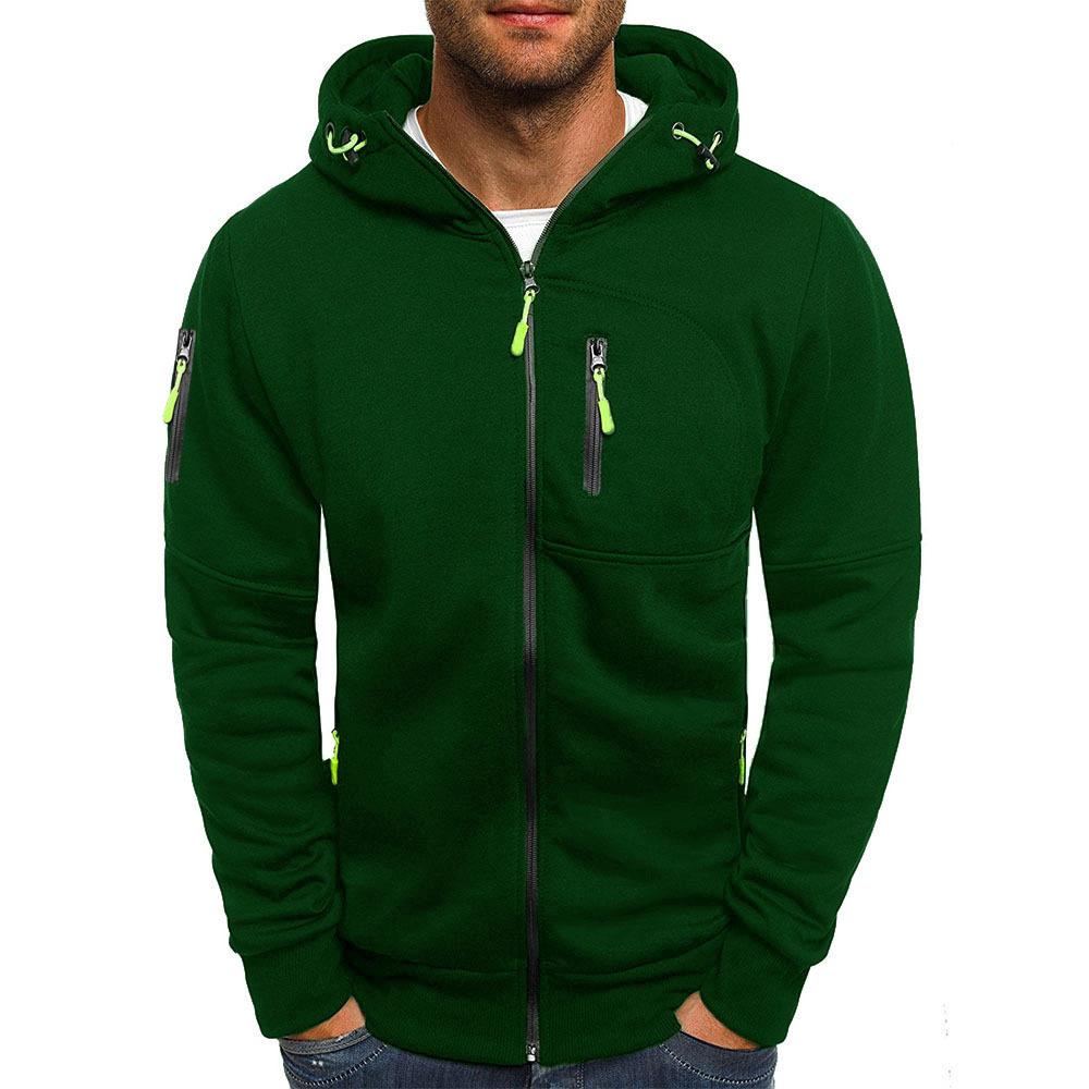 Heren Hoodie-Jack | Sweatvest met Capuchon