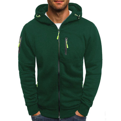 Heren Hoodie-Jack | Sweatvest met Capuchon