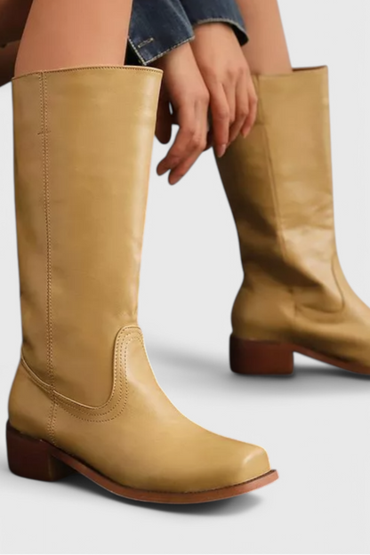 Dames Leren All-Season Boots | Klassieke Enkel-laars