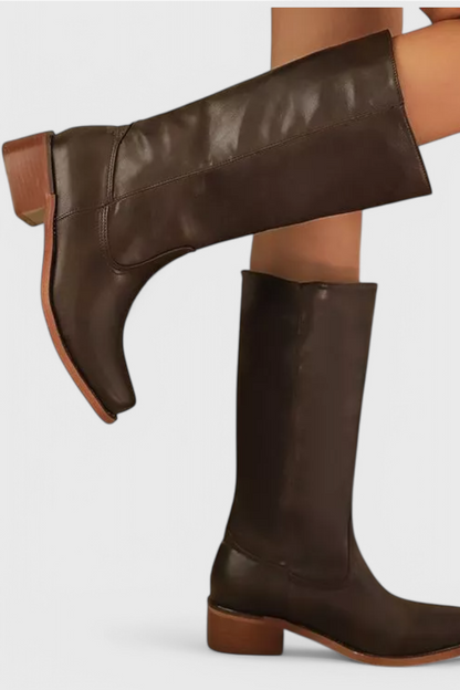 Dames Leren All-Season Boots | Klassieke Enkel-laars